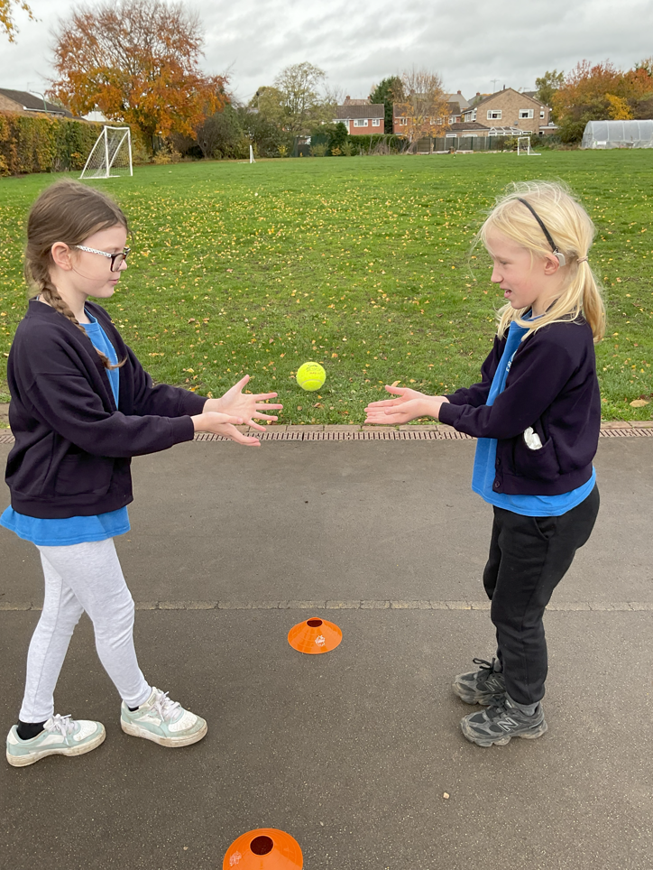 First session of our Cricket Skills.